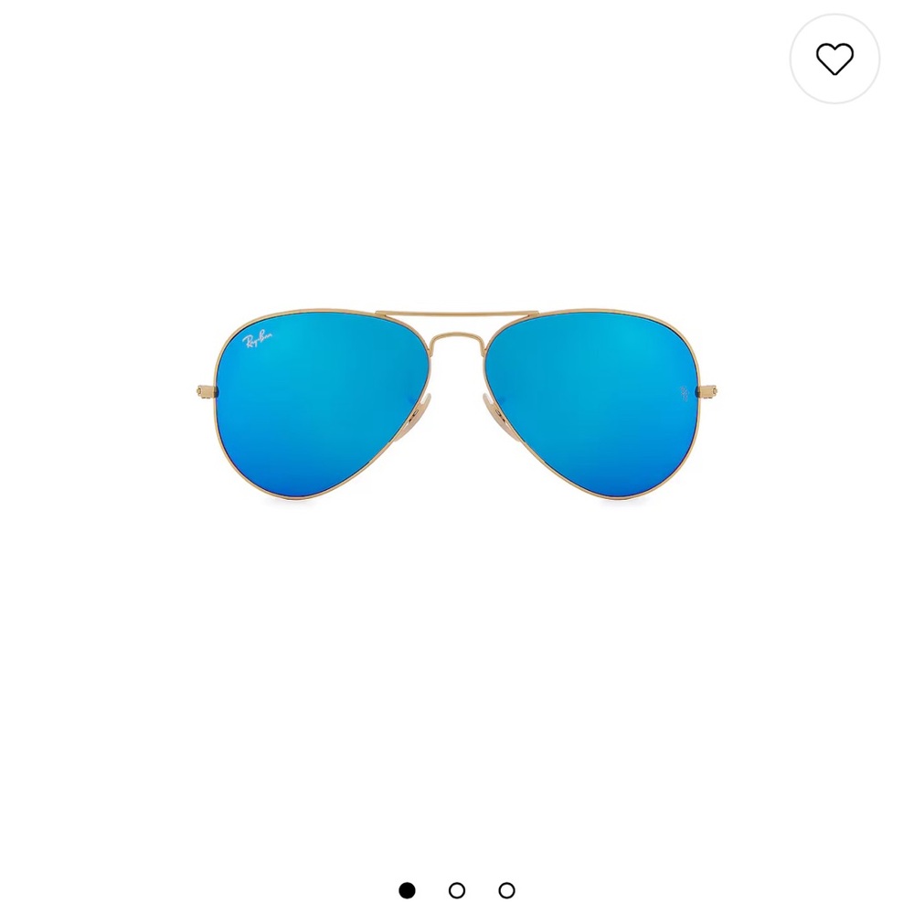 Ray-ban Aviator Flash in blue flash